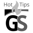 The word "hot tips" and a flame with the GrantStation "GS" logo
